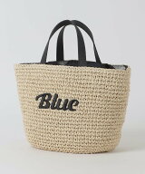 BLUE LABEL CRESTBRIDGE ロゴ刺繍ペーパートート ブルーレーベル / ブラックレーベル・クレストブリッジ …