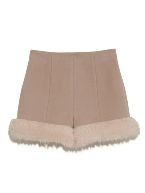 Lily Brown エコファーショートパンツ Rakuten Fashion 楽天ファッション 旧楽天ブランドアベニュー J
