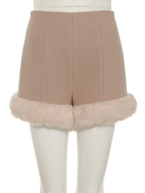 Lily Brown エコファーショートパンツ Rakuten Fashion 楽天ファッション 旧楽天ブランドアベニュー J