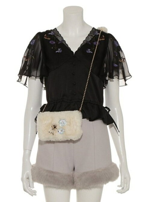 Lily Brown エコファーショートパンツ Rakuten Fashion 楽天ファッション 旧楽天ブランドアベニュー J