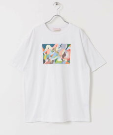 URBAN RESEARCH DOORS Common Noun KanaAkiyama 半袖Tシャツ アーバンリサーチドアーズ トップス カットソー・Tシャツ ホワイト ブラック グレー イエロー【送料無料】