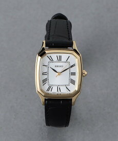 UNITED ARROWS 【別注】＜SEIKO＞スクエア レザー 腕時計2 ユナイテッドアローズ アクセサリー・腕時計 腕時計【送料無料】