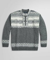 楽天市場】ハーフボタンセーター（メンズファッション）の通販 