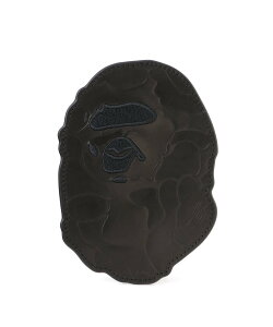 A BATHING APE EMBOSSED LEATHER CARD CASE A xCVO GCv zE|[`EP[X hEJ[hP[X ubNyz