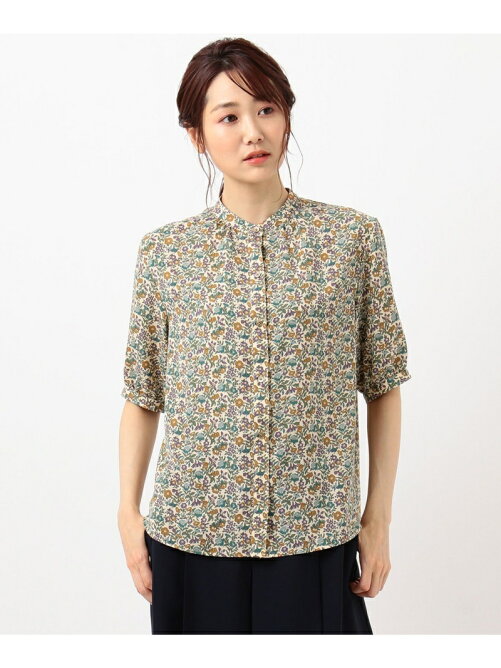 J Press 洗える Wild Blossoms Mamie バンドカラー ブラウス Rakuten Fashion 楽天ファッション 旧楽天ブランドアベニュー Dd0526