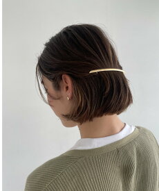 【SALE／20%OFF】ciite' メタルロング シンプリーバレッタ シーテ ヘアアクセサリー バレッタ・ヘアクリップ・ヘアピン ゴールド シルバー
