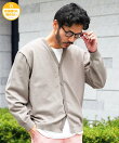 タンブラー乾燥対応 タフニット ドライタッチ カーディガン ウォッシャブル 26AW