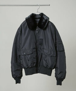 NANO universe ALPHA INDUSTRIES/ʒ ALPHA FLIGHT JACKET imjo[X WPbgEAE^[ u]EWp[ ubN J[LO[yz