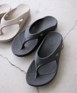 SLOBE IENA �s�ǉ��tOOFOS/�E�[�t�H�X Ooriginal ���J�o���[�T���_�� �X���[�u �C�G�i �V���[�Y�E�C �T���_�� �u���b�N �x�[�W���y���������z
