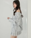 レースコットンフリルミニスカート