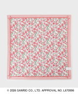 LAURA ASHLEY HOME プリントハンカチ ハローキティ バラ ローラ アシュレイ ファッション雑貨 ハンカチ・…