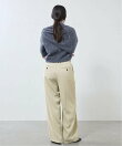 《予約》ストレッチツイルセミワイドパンツ