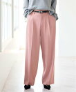 《予約》ストレッチツイルセミワイドパンツ