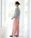 《予約》ストレッチツイルセミワイドパンツ
