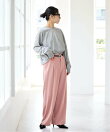 《予約》ストレッチツイルセミワイドパンツ