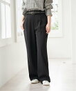 《予約》ストレッチツイルセミワイドパンツ