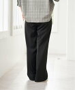 《予約》ストレッチツイルセミワイドパンツ