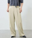 《予約》ストレッチツイルセミワイドパンツ