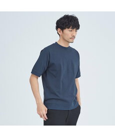 ABAHOUSE LASTWORD 【リブ付】シルケット ポンチ 半袖 Tシャツ アバハウス トップス カットソー・Tシャツ ホワイト ブラック ブラウン グレー グリーン【送料無料】