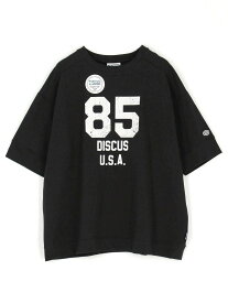 Grand PARK NICOLE 【DISCUS別注】ルーズナンバリングTシャツ ニコル トップス カットソー・Tシャツ ブラック ホワイト ネイビー【送料無料】