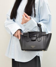 【SALE／20%OFF】CHRISTIAN VILLA 【CHRISTIAN VILLA】ベーシックスモールハンドバッグ インターショシュール バッグ ハンドバッグ ブラウン ホワイト【送料無料】