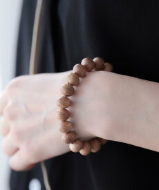 BEAMS JAPAN 神戸珠数店 / ウィスキーウッド ブレスレット 10mm ビームス ジャパン アクセサリー・腕時計 ネックレス【送料無料】