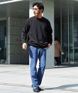タンブラー乾燥対応 クルーネック ドライタッチ タフニットセーター 26AW