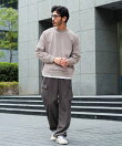 タンブラー乾燥対応 クルーネック ドライタッチ タフニットセーター 26AW