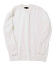 タンブラー乾燥対応 クルーネック ドライタッチ タフニットセーター 26AW
