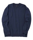 タンブラー乾燥対応 クルーネック ドライタッチ タフニットセーター 26AW