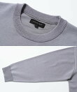 タンブラー乾燥対応 クルーネック ドライタッチ タフニットセーター 26AW