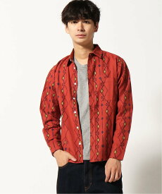 【SALE／30%OFF】CORISCO CORISCO/(M)ソウガラネルシャツ サンコーバザール トップス シャツ・ブラウス レッド ネイビー ブラック【送料無料】