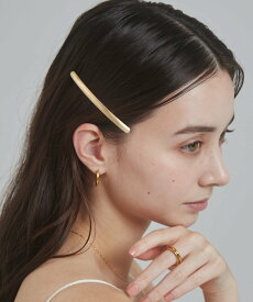 【SALE／50%OFF】ciite' シンプリーバレッタ シーテ ヘアアクセサリー バレッタ・ヘアクリップ・ヘアピン シルバー ゴールド