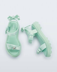 【SALE／50%OFF】melissa MELISSA TOWN SANDAL BOW AD メリッサ シューズ・靴 サンダル ブラック グリーン【送料無料】
