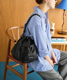 Columbia 別注 アウトポケット 巾着 2way バッグ【限定展開】Columbia コロンビア アウトドア レジャー別注 2way ショルダー ハンド バッグ 25AW フリークスストア バッグ ショルダーバッグ ベージュ グリーン ブラック【送料無料】