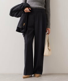 VIS 【美easy】コンフォートストレートワイドパンツ/イージーケア・UVケア・セットアップ対応 ビス パンツ その他のパンツ ネイビー ベージュ グレー【送料無料】