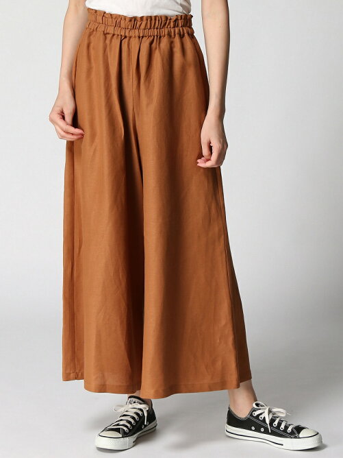 La Marine Francaise リネンレーヨンワイドパンツ Rakuten Fashion