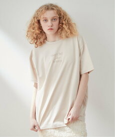 【SALE／40%OFF】ME COUTURE DEICY/marché aux fruitsオーバーTシャツ デイシー トップス カットソー・Tシャツ ホワイト グリーン ベージュ【送料無料】