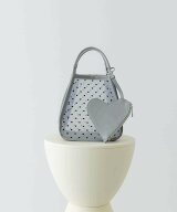 【SALE／50%OFF】RODE SKO ハートシアーハンドバッグ ロデスコ バッグ ハンドバッグ グレー ブラック ベ…