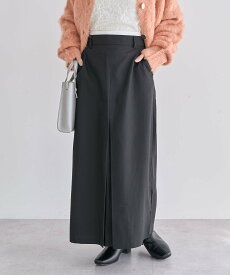 【SALE／70%OFF】Green Parks ウエストレイヤーボックスプリーツスカート グリーンパークス スカート その他のスカート グレー ブラック ブラウン