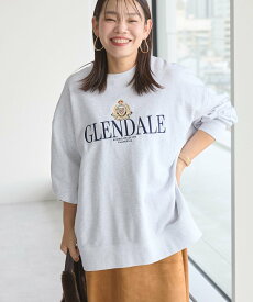【SALE／25%OFF】AMERICAN HOLIC GLENDALE裏毛プルオーバー アメリカンホリック トップス スウェット・トレーナー ワインレッド ネイビー グレー