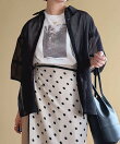 【UVカット/接触冷感/吸水速乾機能付き】モノクロフォトショートT半袖