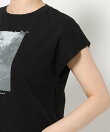 【UVカット/接触冷感/吸水速乾機能付き】モノクロフォトショートT半袖