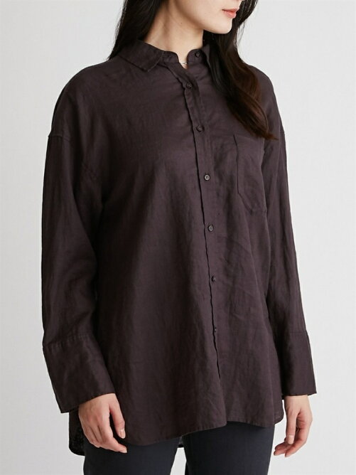 Mila Owen シワ加工フレンチリネンシャツ Rakuten Fashion 楽天ファッション 旧楽天ブランドアベニュー Cc9530
