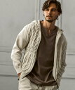 【SALE／27%OFF】AKM Contemporary AKM Contemporary サイドケーブルニットパーカー シフォン トップス ニット ブラッ…