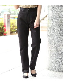 SALON adam et rope' 【ANATOMICA】別注 618 MARILYN II SATIN サロン アダム エ ロペ パンツ ジーンズ・デニムパンツ ホワイト ブラック【送料無料】