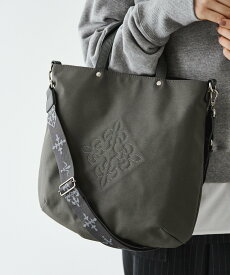 russet 《月間人気No.1アイテム》コーデュラナイロン 2WAYトートバッグ ラシット バッグ トートバッグ ブラック グレー【送料無料】