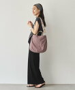 【撥水】スリム2WAYトートバッグ <ナイロン>
