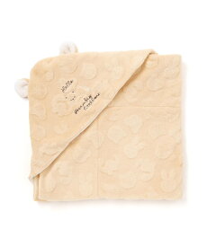 SLAP SLIP BABY 【お揃い】アニマルクマウサギネコ恐竜ポコポコボアフード付きおくるみベビー ベベ オンライン ストア マタニティウェア・ベビー用品 おくるみ ホワイト ベージュ グリーン ピンク【送料無料】