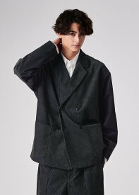 PS Paul Smith コーデュロイ ダブルブレスト ジャケット ポール・スミス ジャケット・アウター テーラードジャケット・ブレザー ブラウン ブラック ブルー【送料無料】